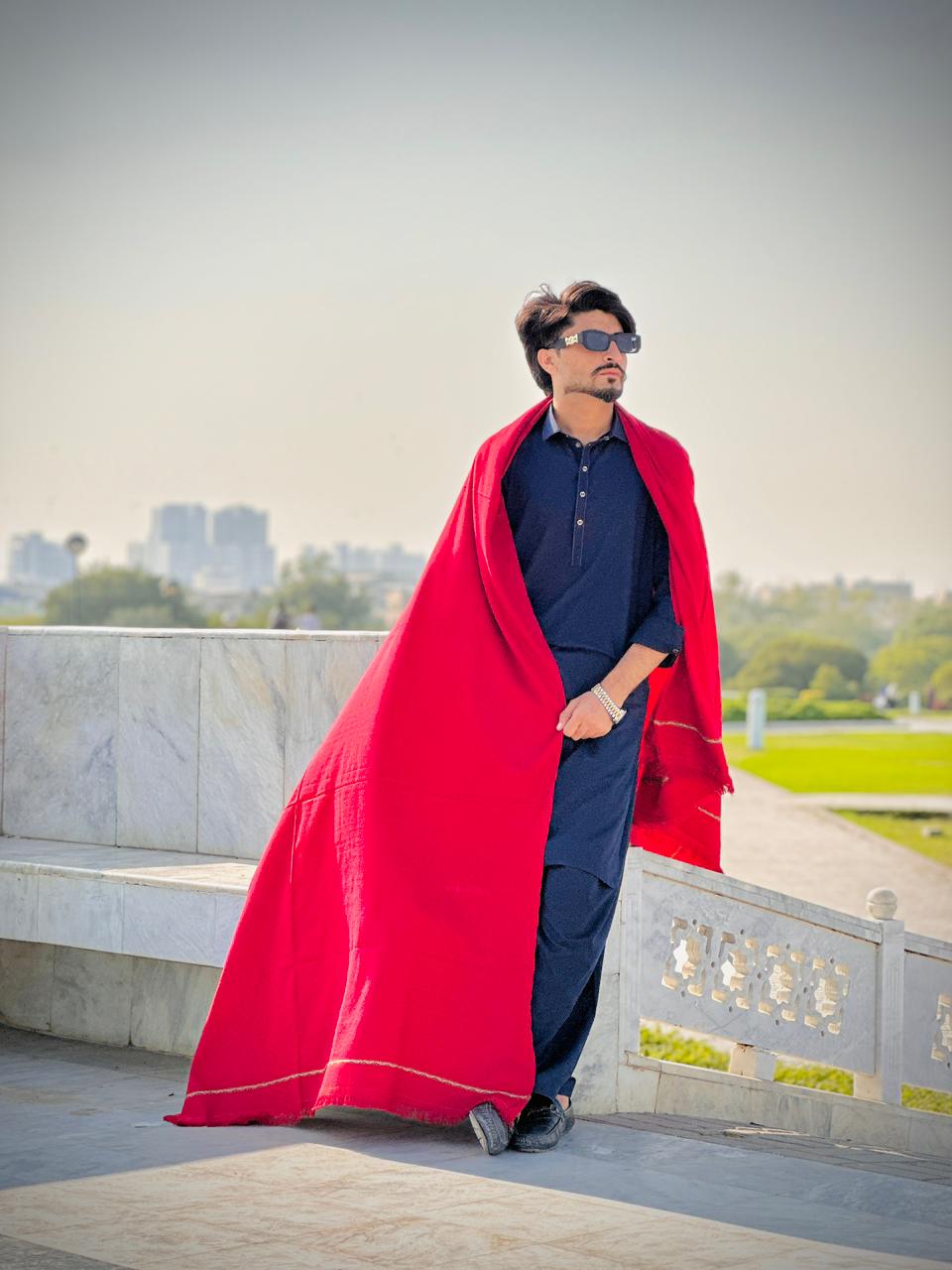 Maroon Red Shawl – LalySol