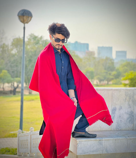 Maroon Red Shawl – LalySol